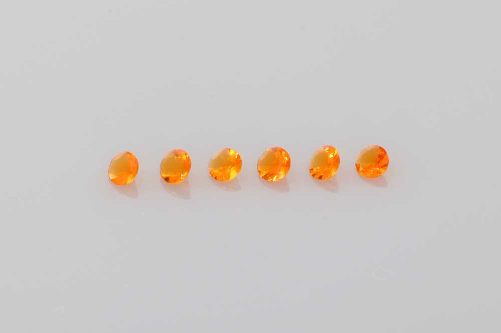 Fire Opal Round gemstone image 3