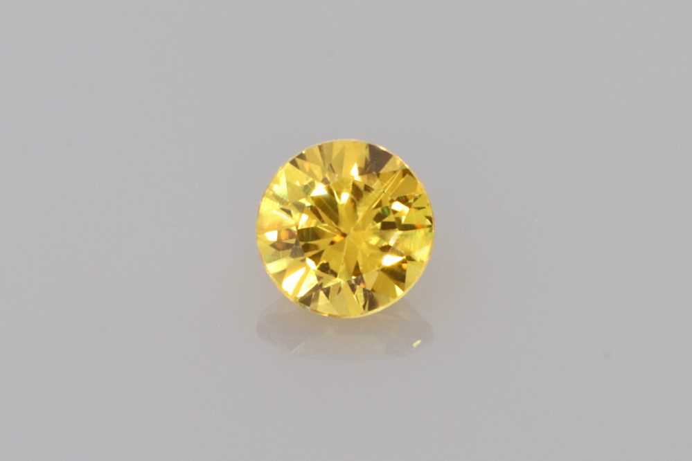 Yellow Sapphire Diamond Cut (D/C) gemstone image 2