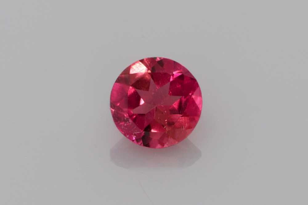 Pink Tourmaline Round gemstone