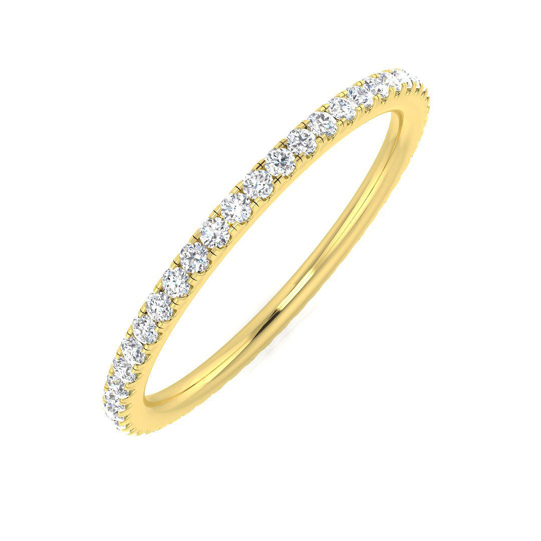 18ct Yellow Gold 0.30ct G SI1 Diamond Ring