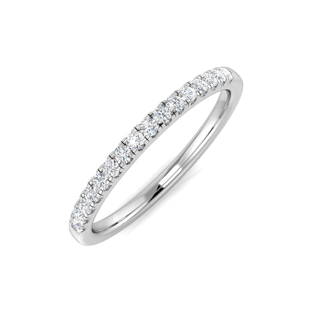18ct White Gold 0.14ct G SI1 Diamond Ring