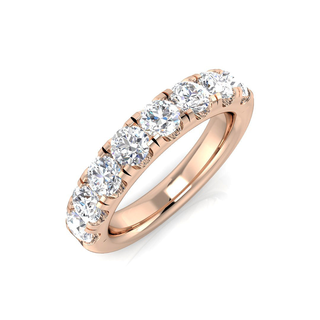 18ct Rose Gold 1.52ct G SI1 Diamond Ring