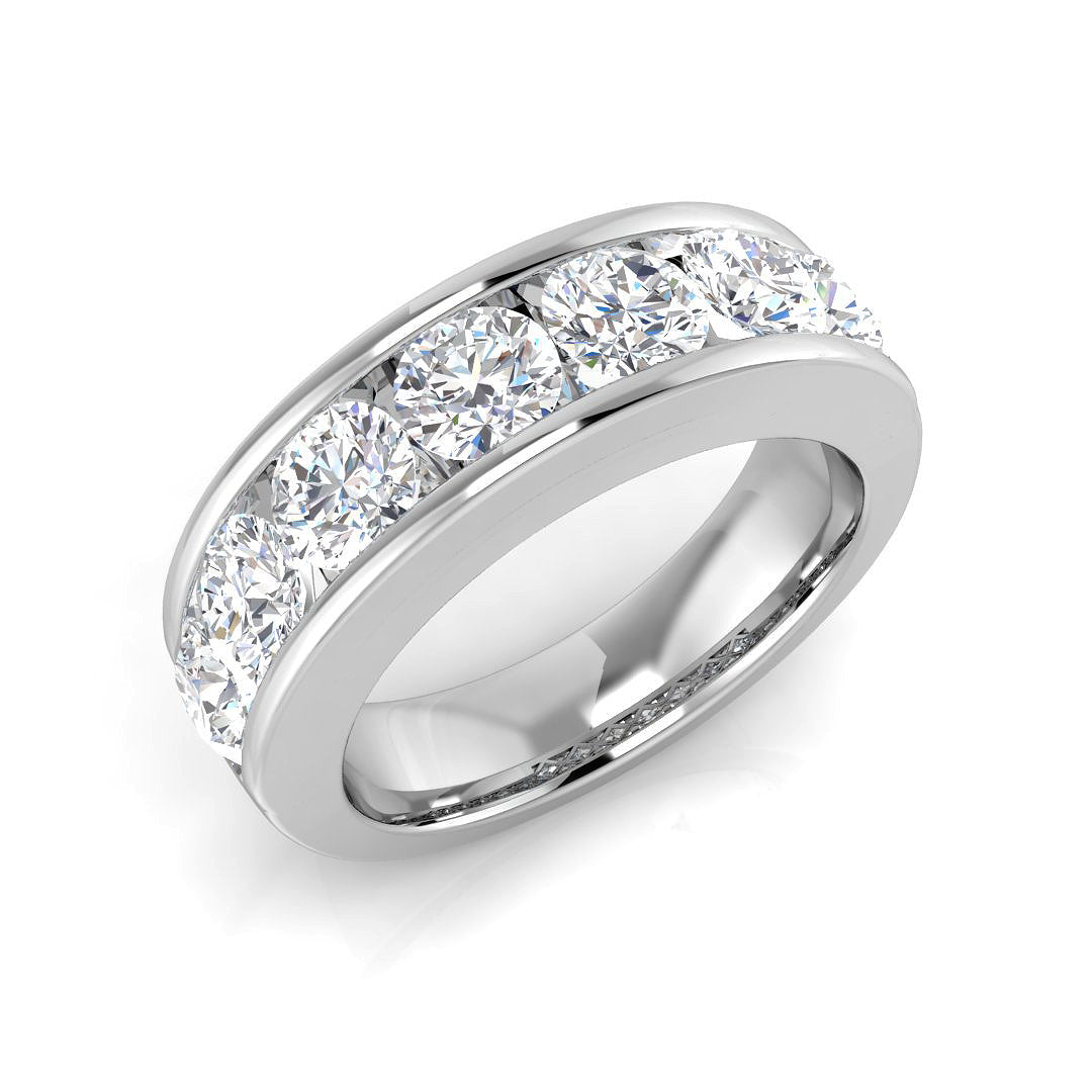 Platinum 2.15ct Laboratory Grown CVD Ring