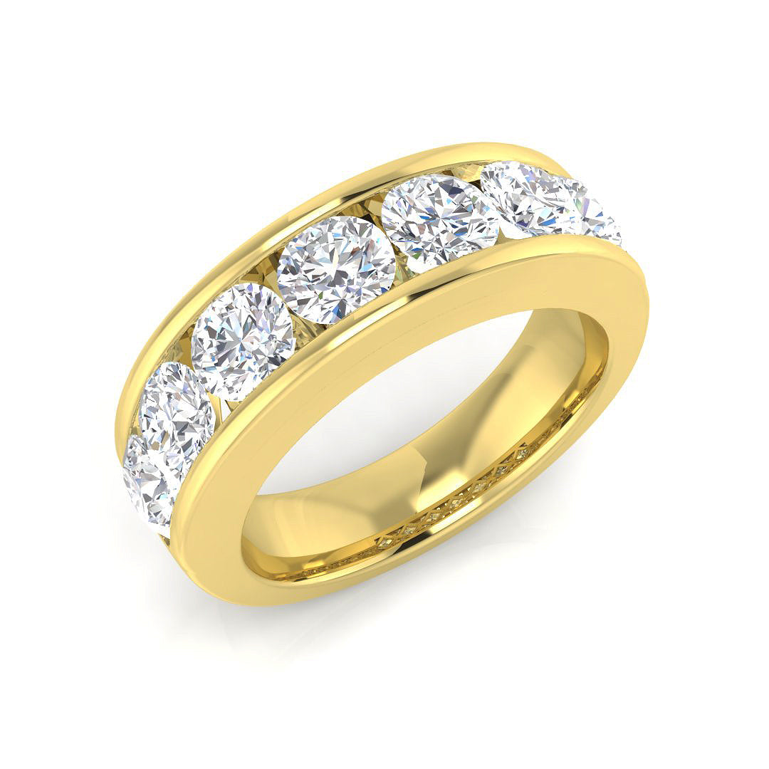 18ct Yellow Gold 2.15ct G SI1 Diamond Ring