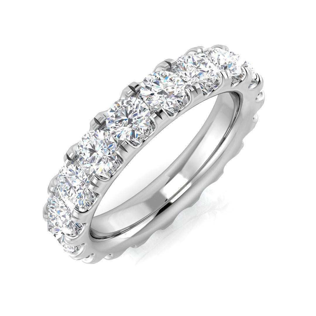 Platinum 3.20ct G SI1 Diamond Ring