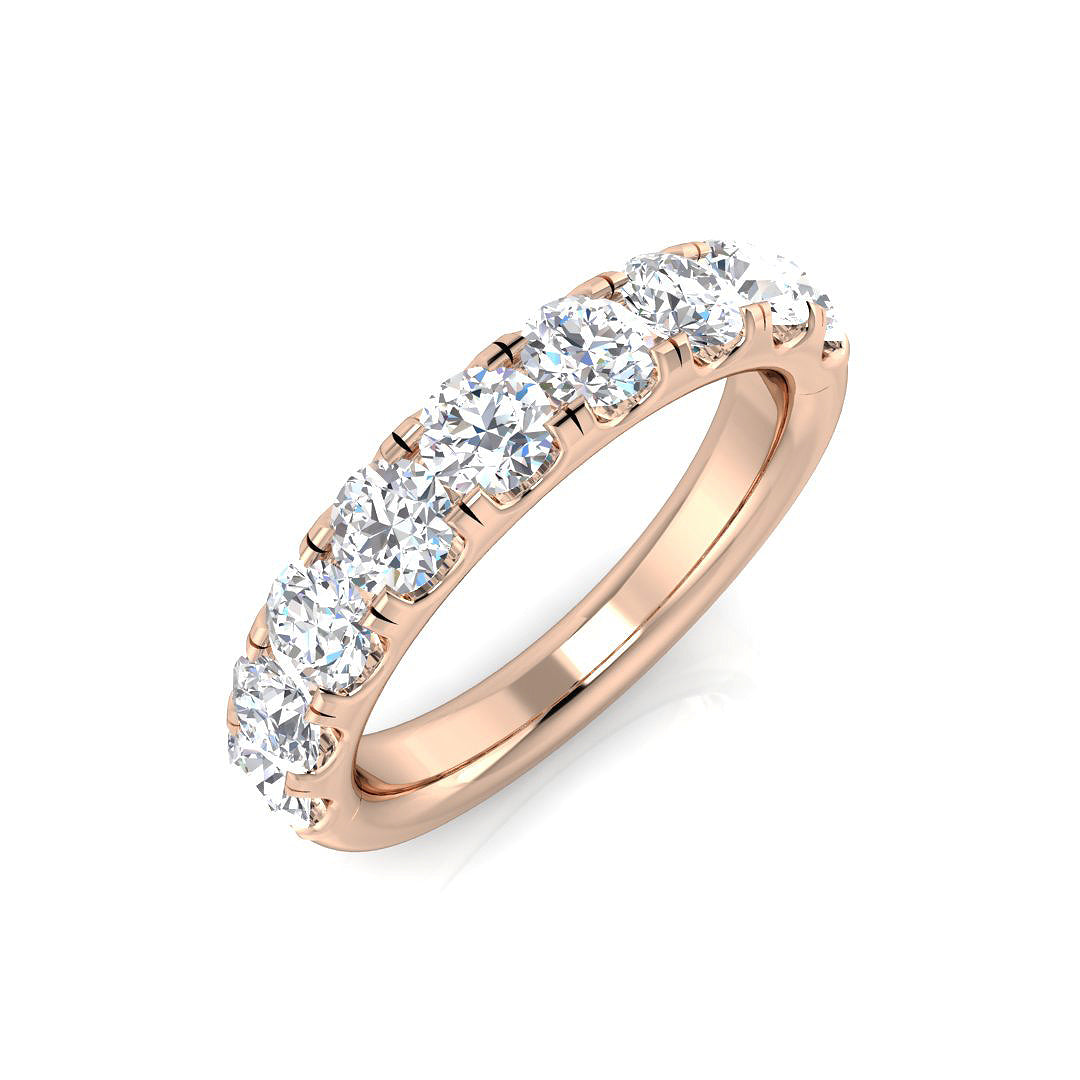 18ct Rose Gold 1.33ct G SI1 Diamond Ring