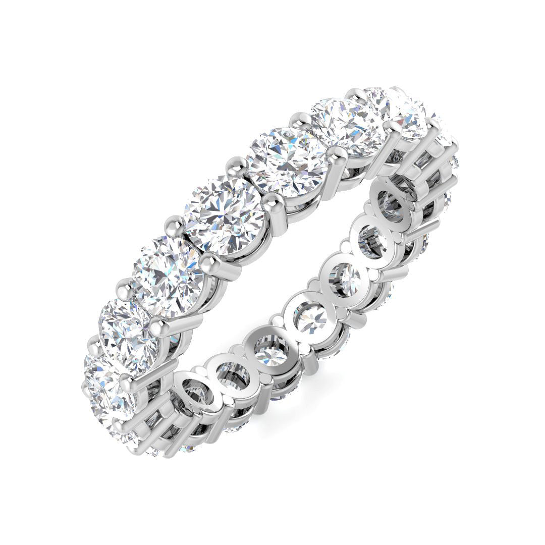 18ct White Gold 4.53ct G SI1 Diamond Ring