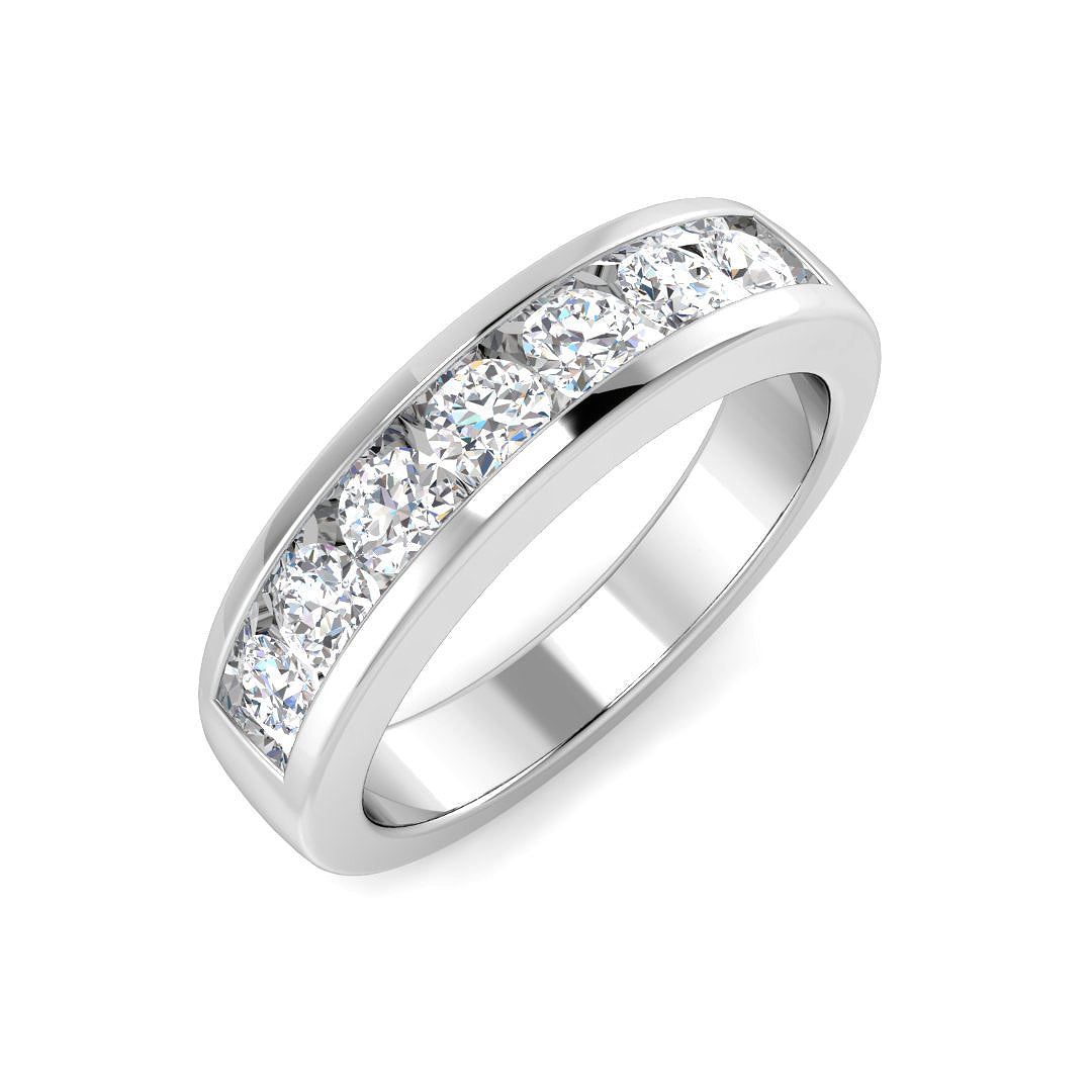 18ct White Gold 0.80ct G SI1 Diamond Ring