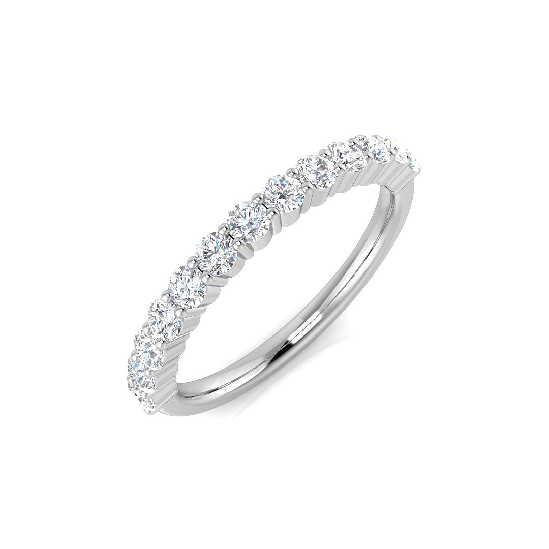 18ct White Gold 0.54ct Laboratory Grown CVD Ring