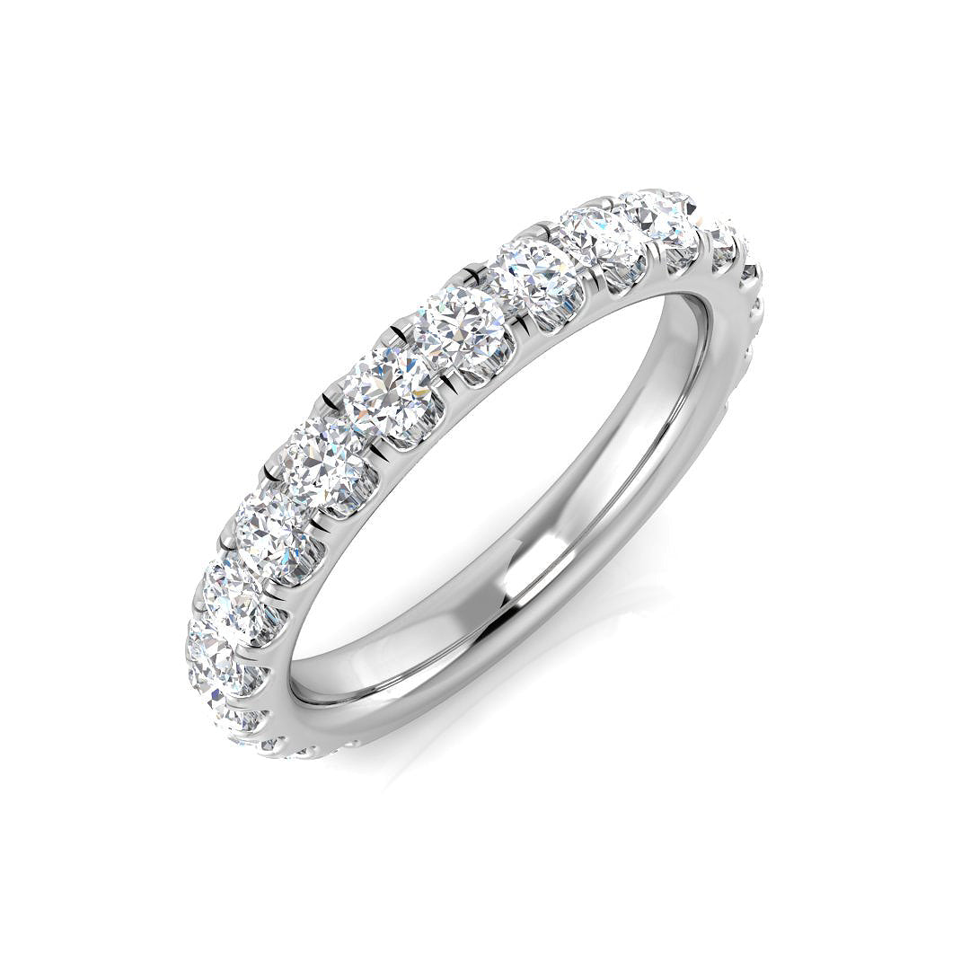 18ct White Gold 0.77ct G SI1 Diamond Ring