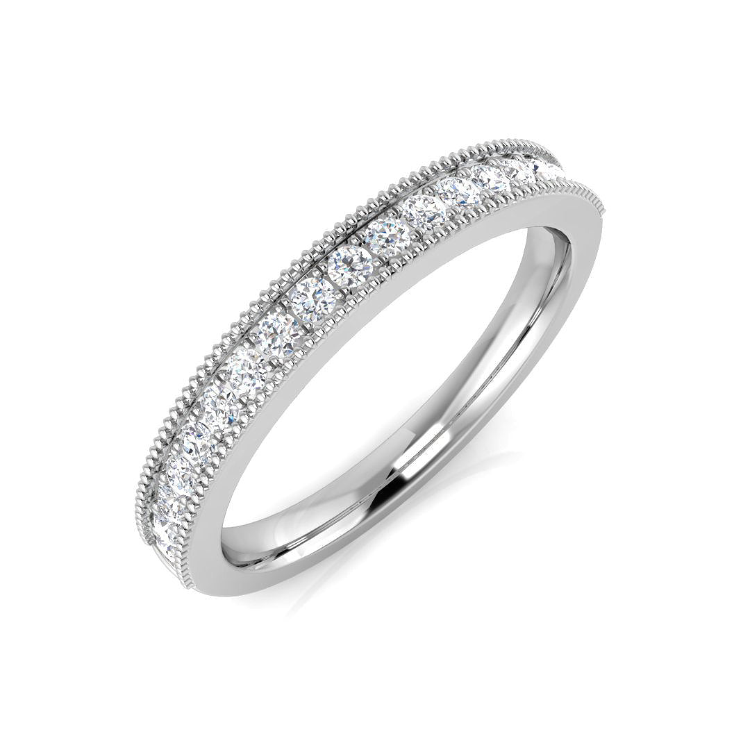 9ct White Gold 0.27ct Laboratory Grown CVD Ring