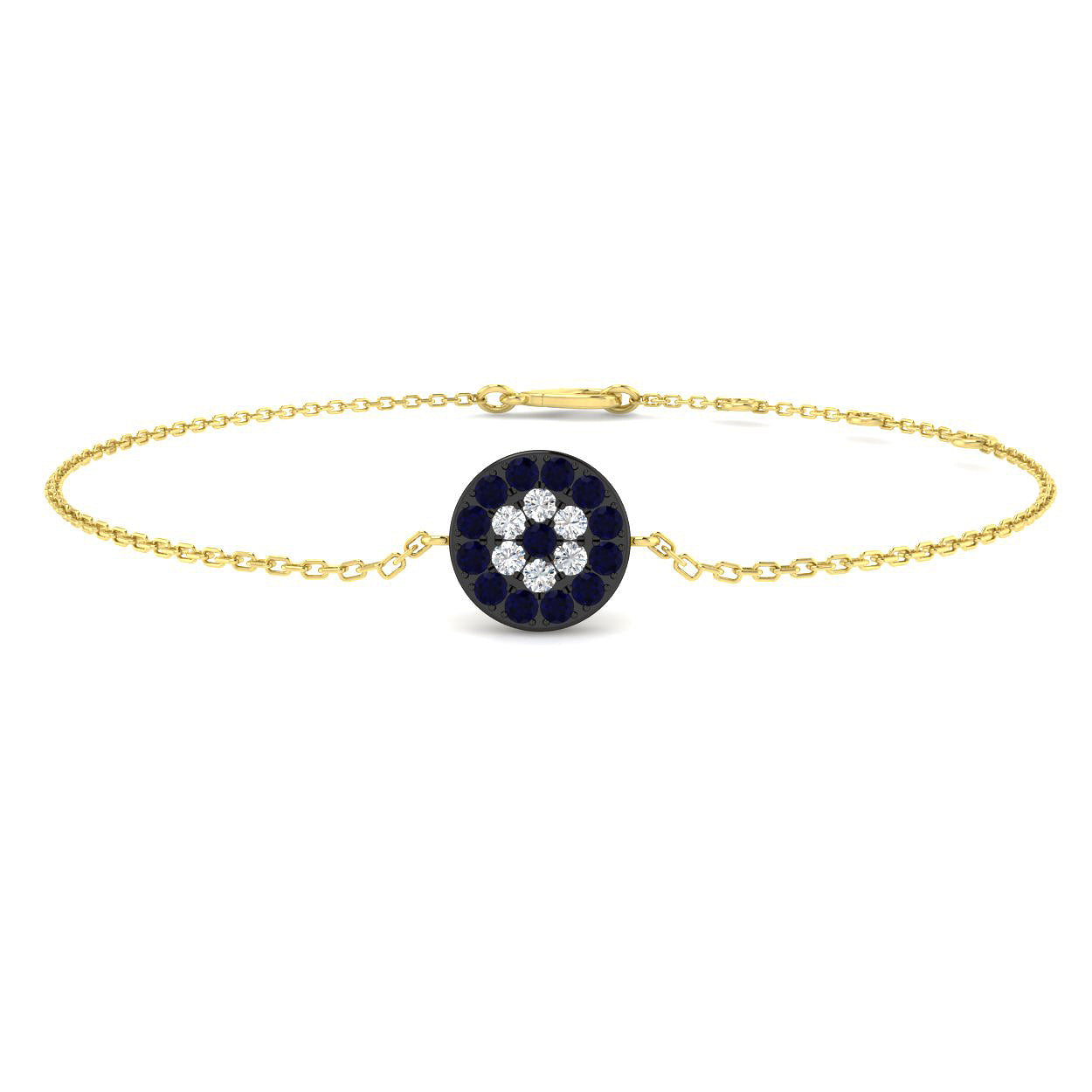 9ct Yellow Gold 0.32ct G SI2 Diamond Bracelet