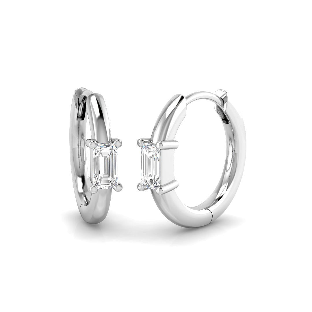 18ct White Gold 0.24ct Diamond Earrings