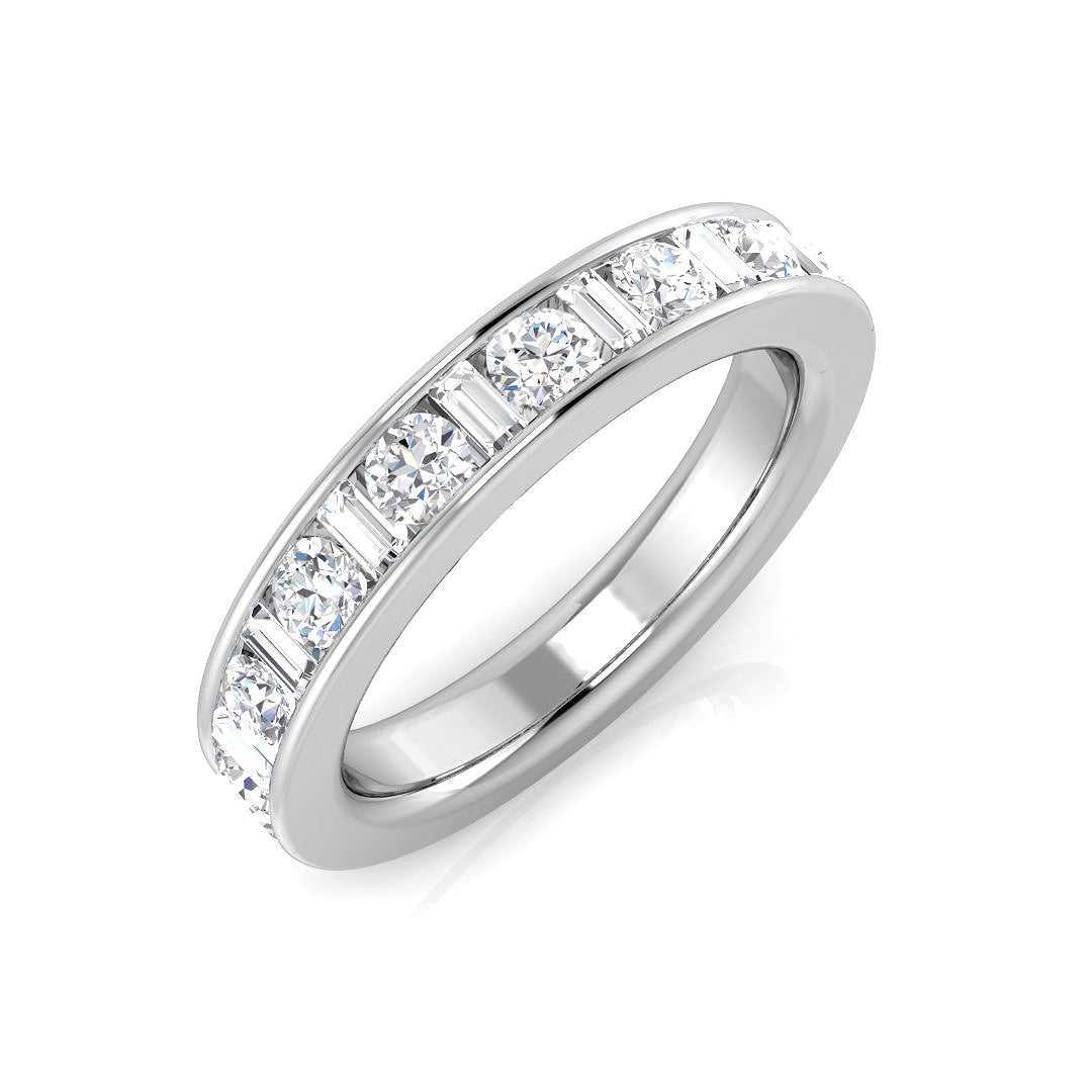 Platinum 0.91ct G SI1 Diamond Ring