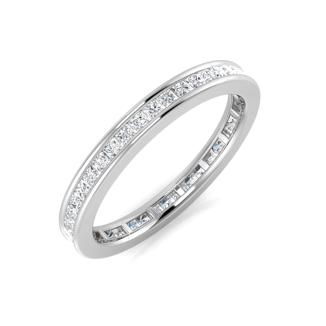18ct White Gold 0.85ct G SI1 Diamond Ring