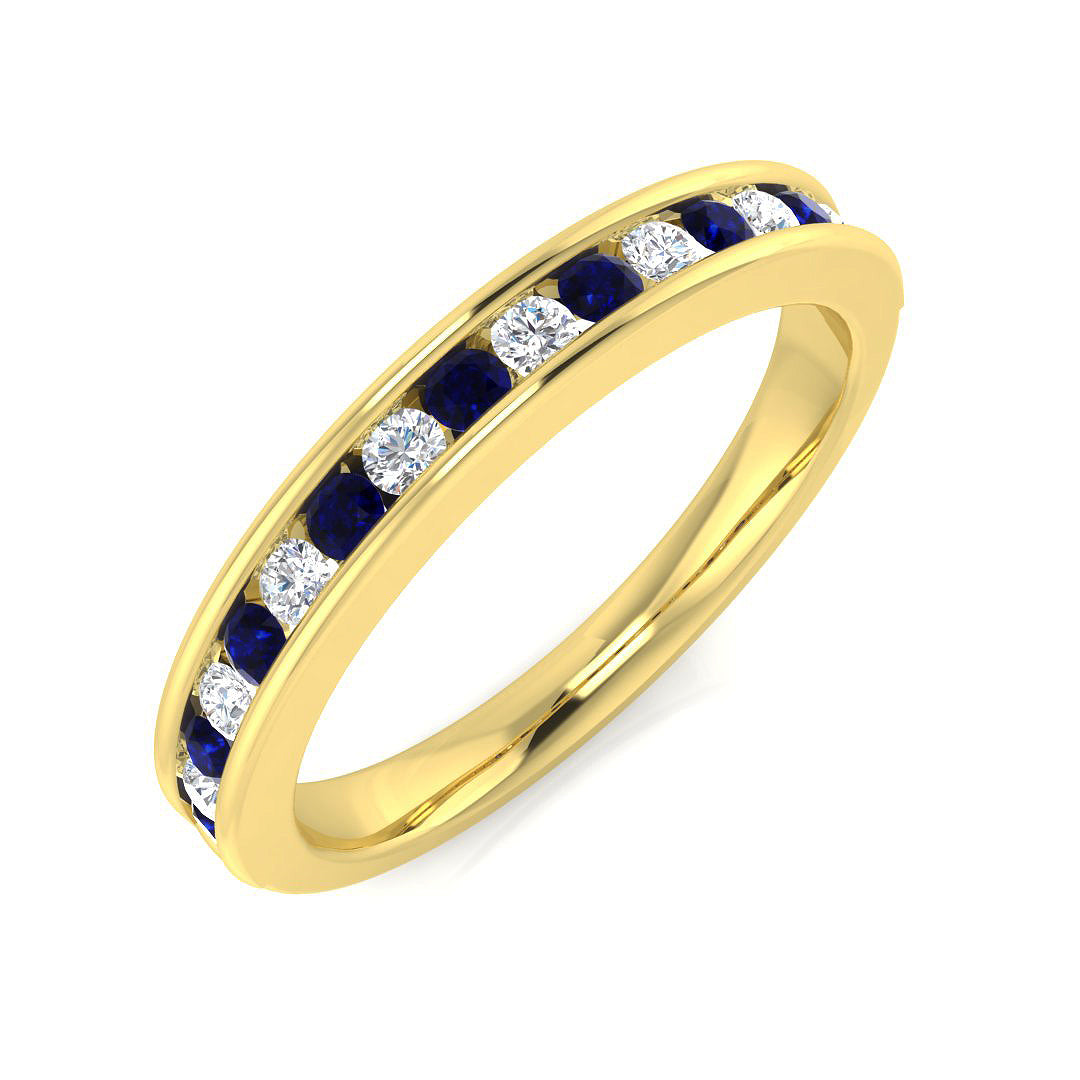 18ct Yellow Gold 0.40ct G SI2 Diamond Ring