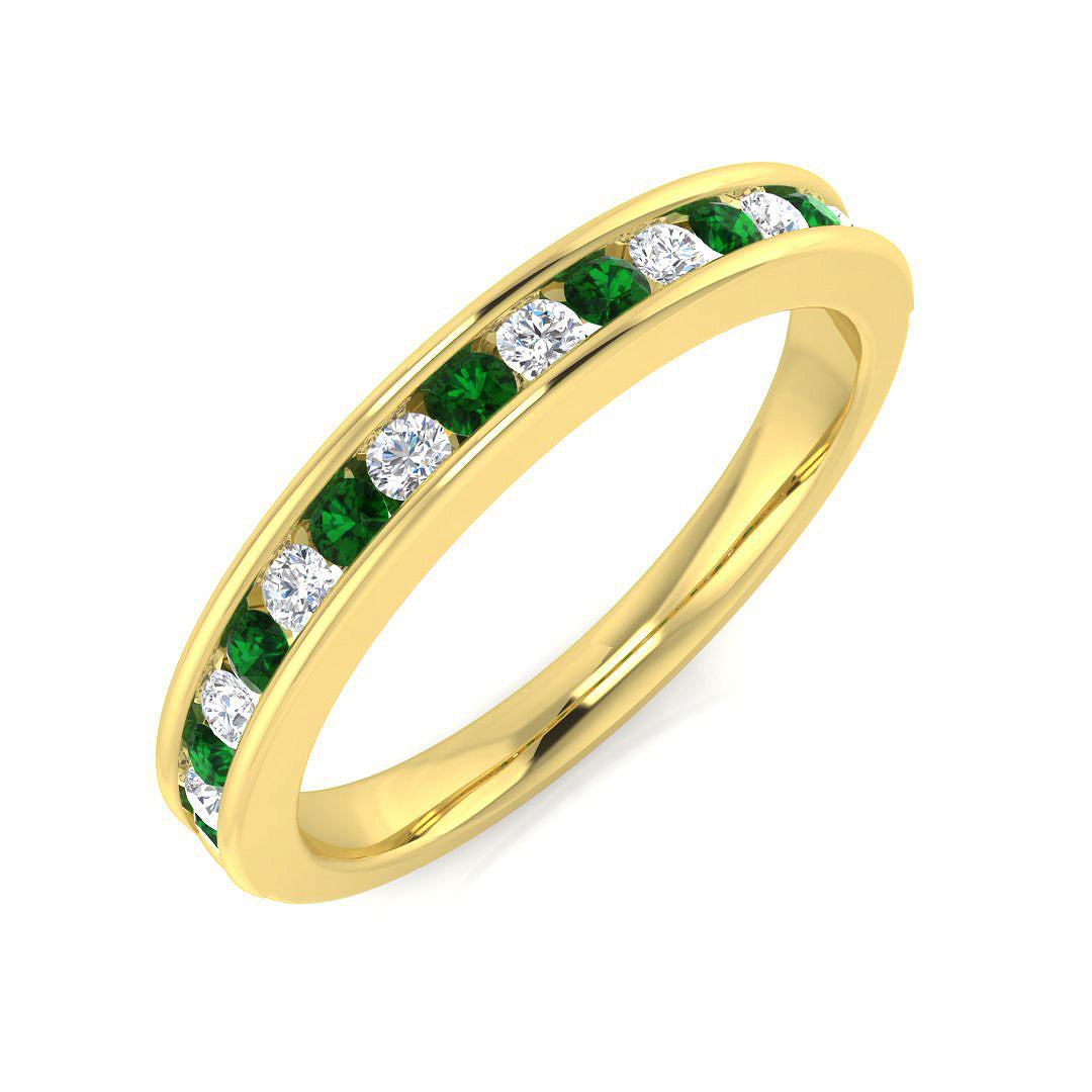 9ct Yellow Gold 0.30ct G SI2 Diamond Ring