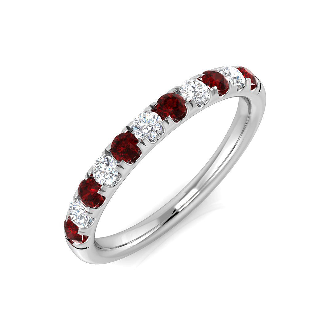 9ct White Gold 0.46ct G SI2 Diamond Ring