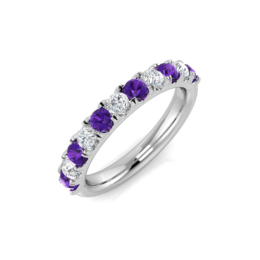 18ct White Gold 0.68ct G SI1 Diamond Ring