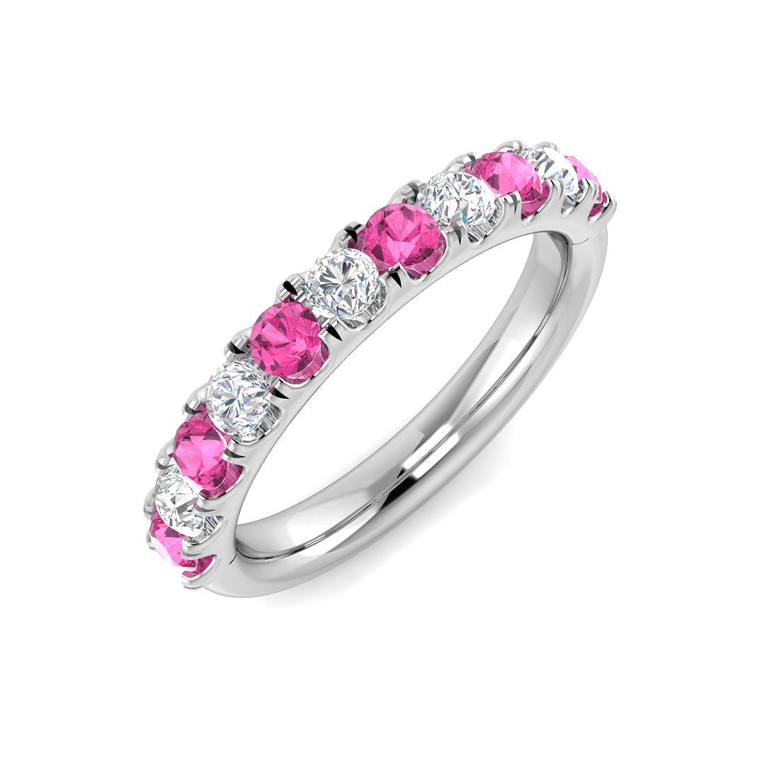 9ct White Gold 0.80ct G SI2 Diamond Ring