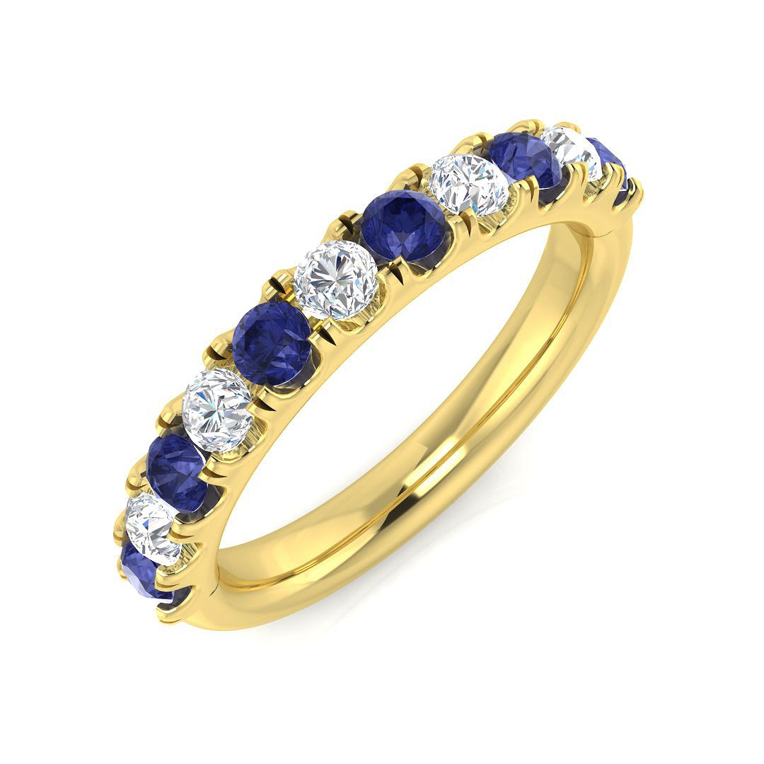 18ct Yellow Gold 0.77ct G SI2 Diamond Ring