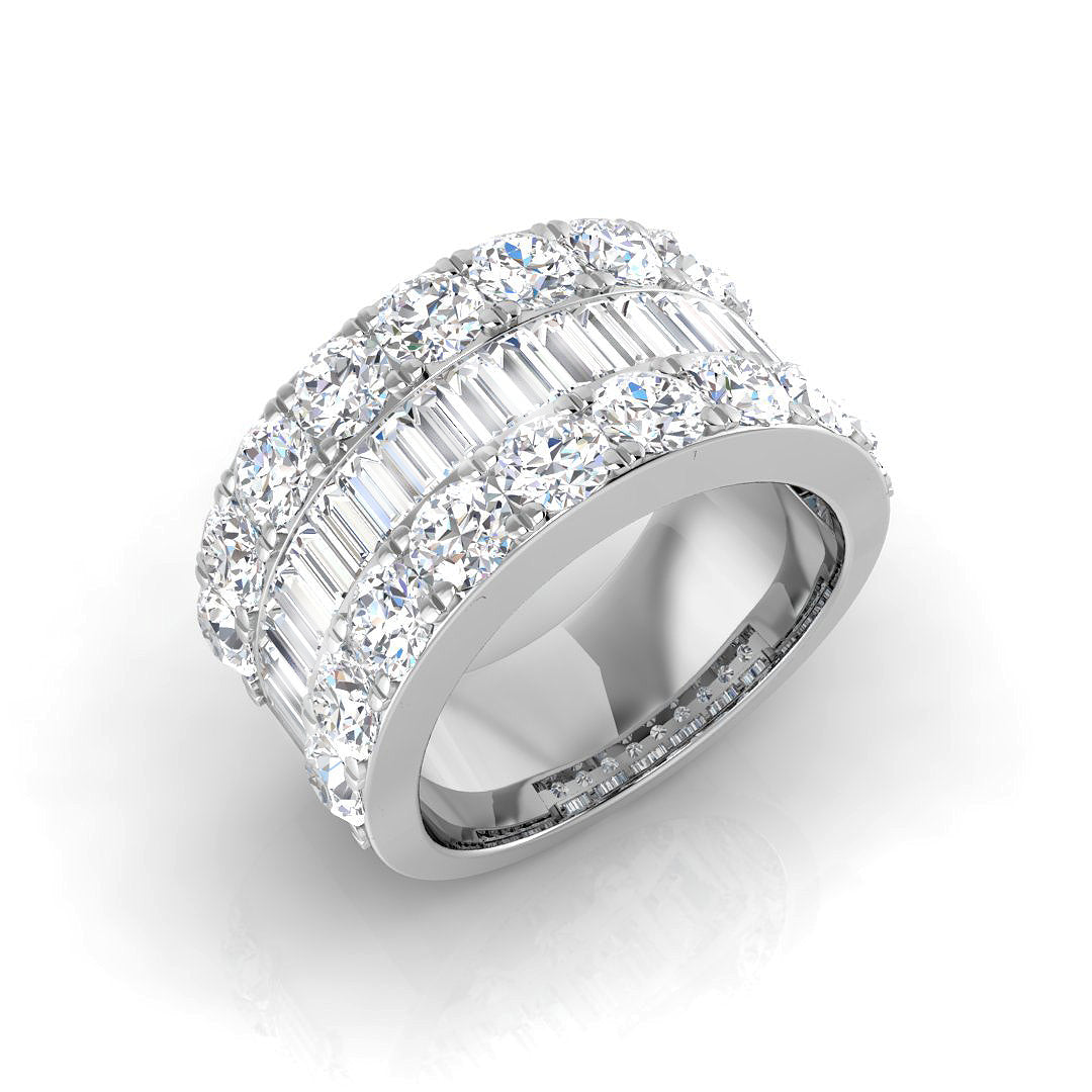 Platinum 4.00ct G SI2 Diamond Ring