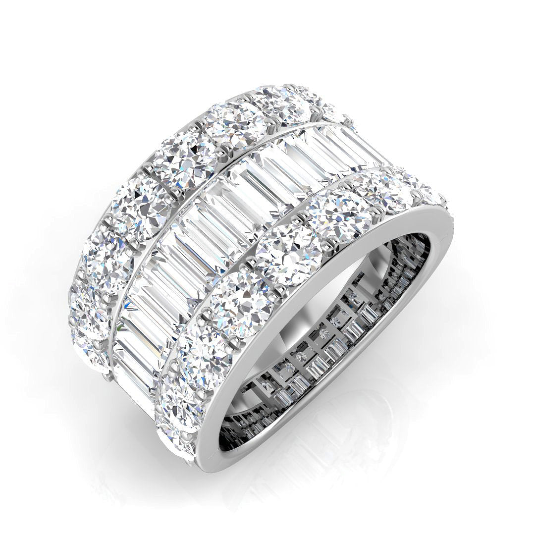 18ct White Gold 4.50ct G SI2 Diamond Ring