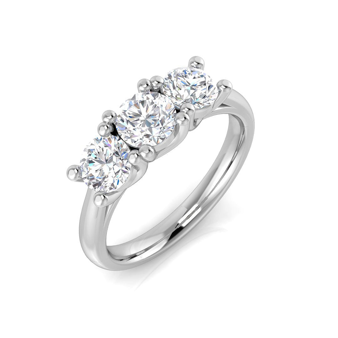 18ct White Gold 1.66ct G SI2 Diamond Ring