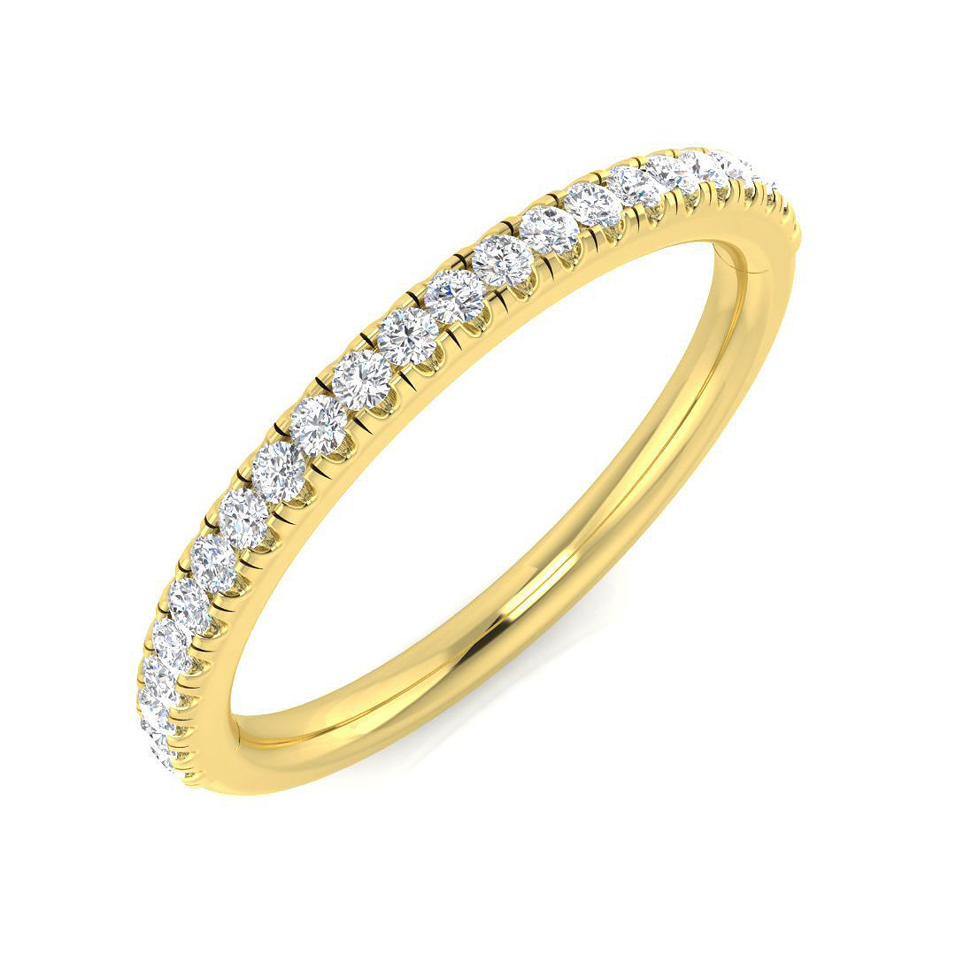 18ct Yellow Gold 0.17ct G I1 Diamond Ring