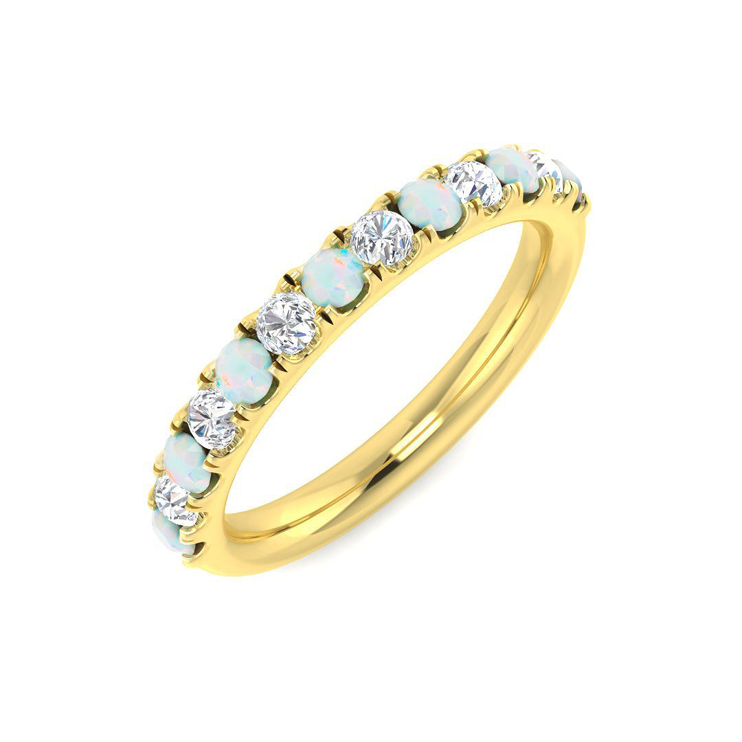 9ct Yellow Gold 0.42ct G SI2 Diamond Ring