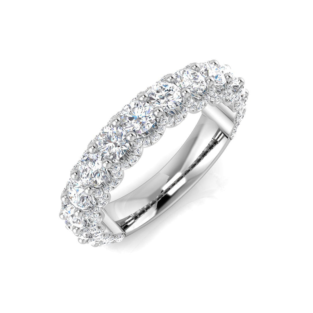 Platinum 2.04ct G SI2 Diamond Ring