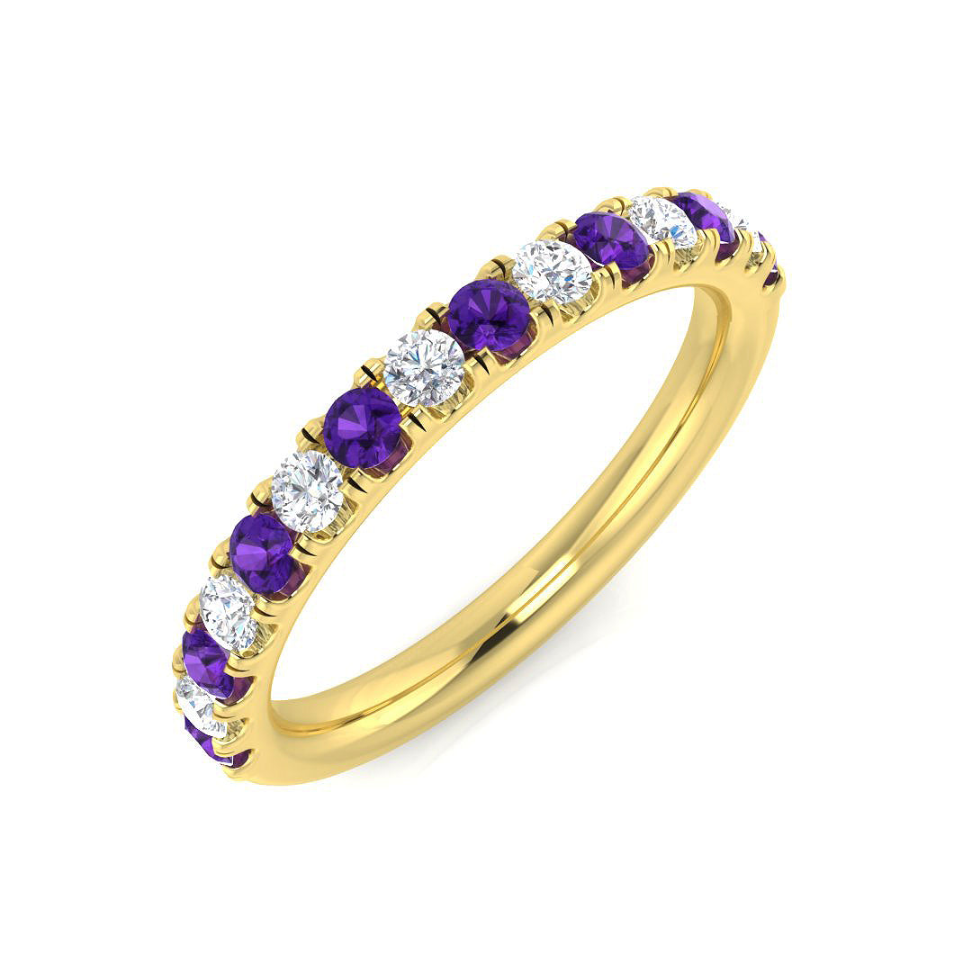 9ct Yellow Gold 0.45ct G SI2 Diamond Ring