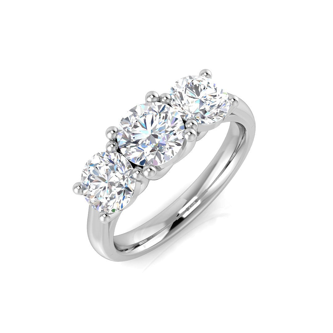 Platinum 1.95ct G SI2 Diamond Ring