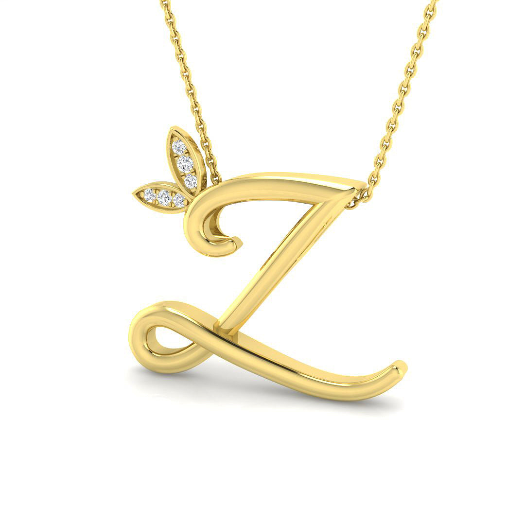 9ct Yellow Gold 0.06ct G SI2 Diamond Pendant