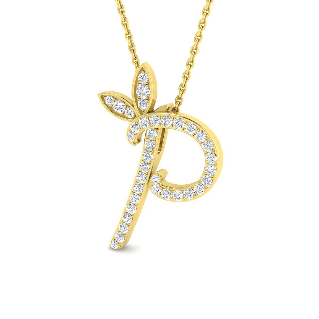 9ct Yellow Gold 0.25ct G SI2 Diamond Pendant