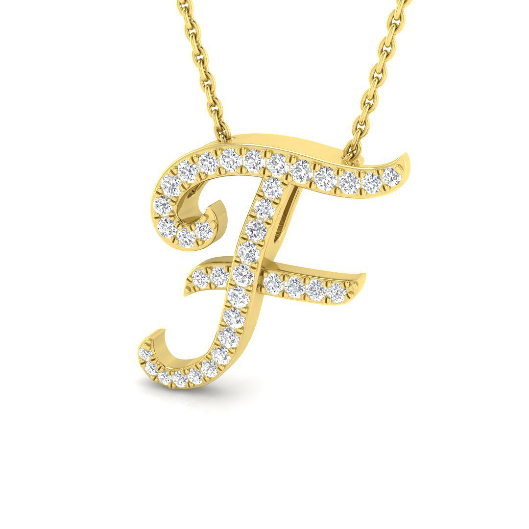 9ct Yellow Gold 0.25ct G SI2 Diamond Pendant