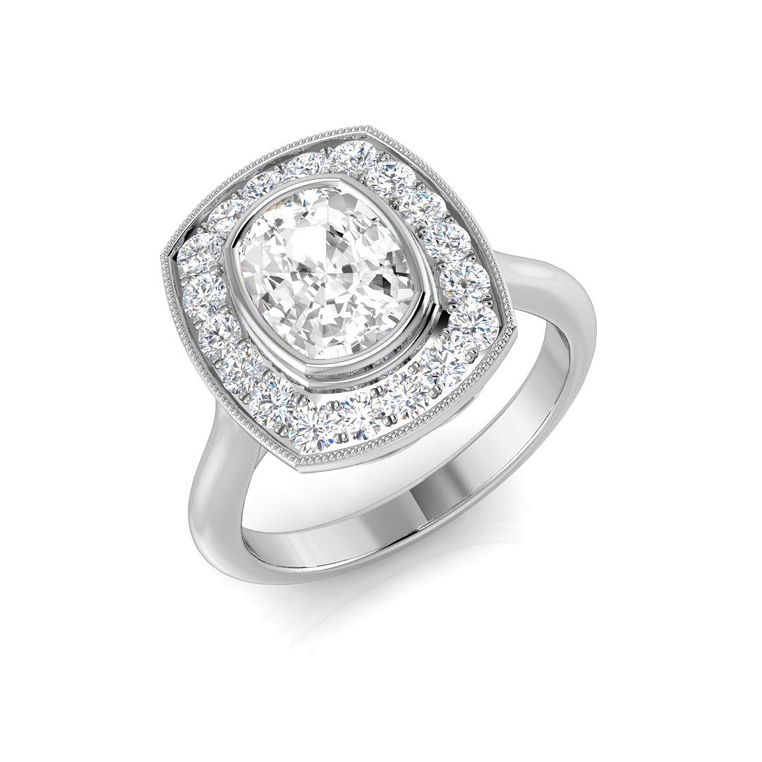 Platinum 1.30ct I1 Diamond Ring