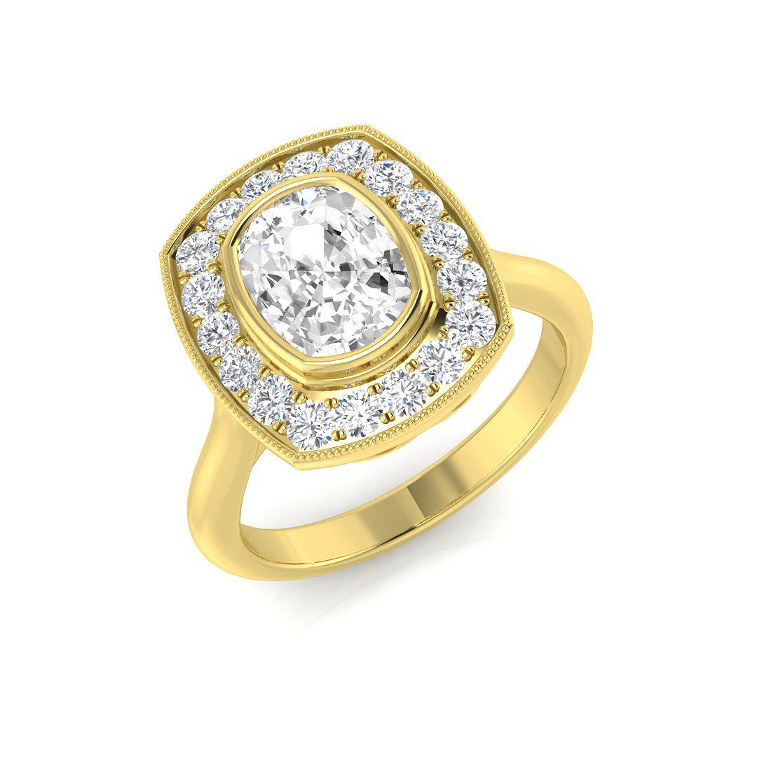 18ct Yellow Gold 1.44ct G SI2 Diamond Ring