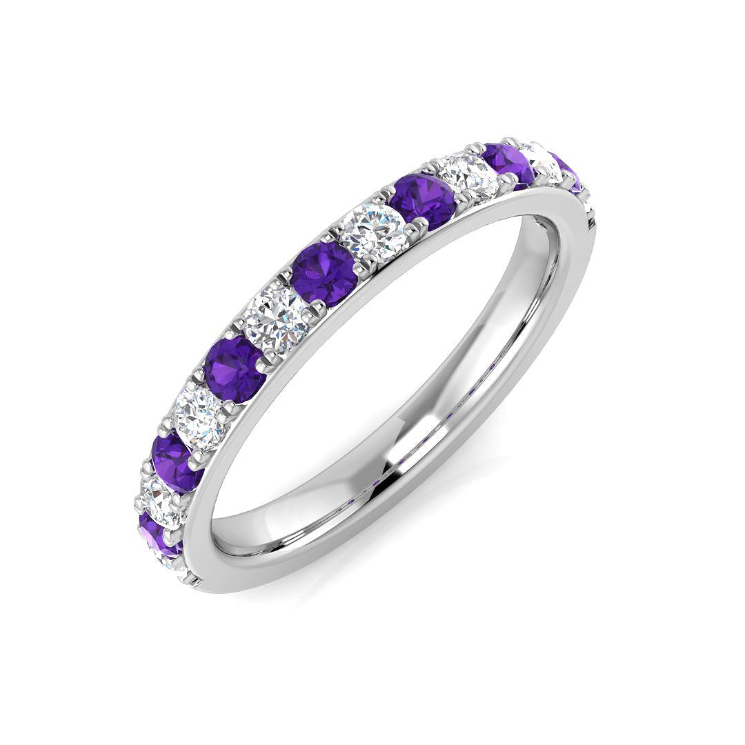 9ct White Gold 0.50ct G SI2 Diamond Ring