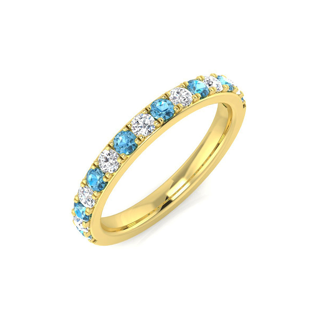 9ct Yellow Gold 0.59ct G SI2 Diamond Ring