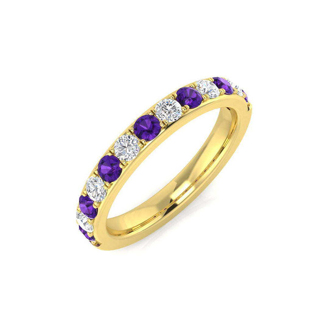 9ct Yellow Gold 0.67ct G SI2 Diamond Ring