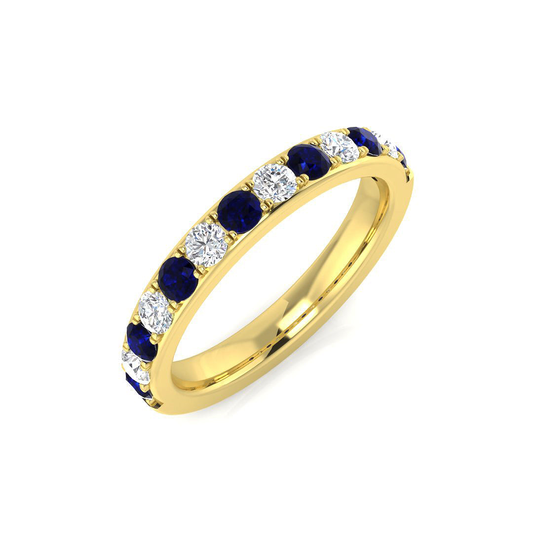 18ct Yellow Gold 0.77ct G SI2 Diamond Ring