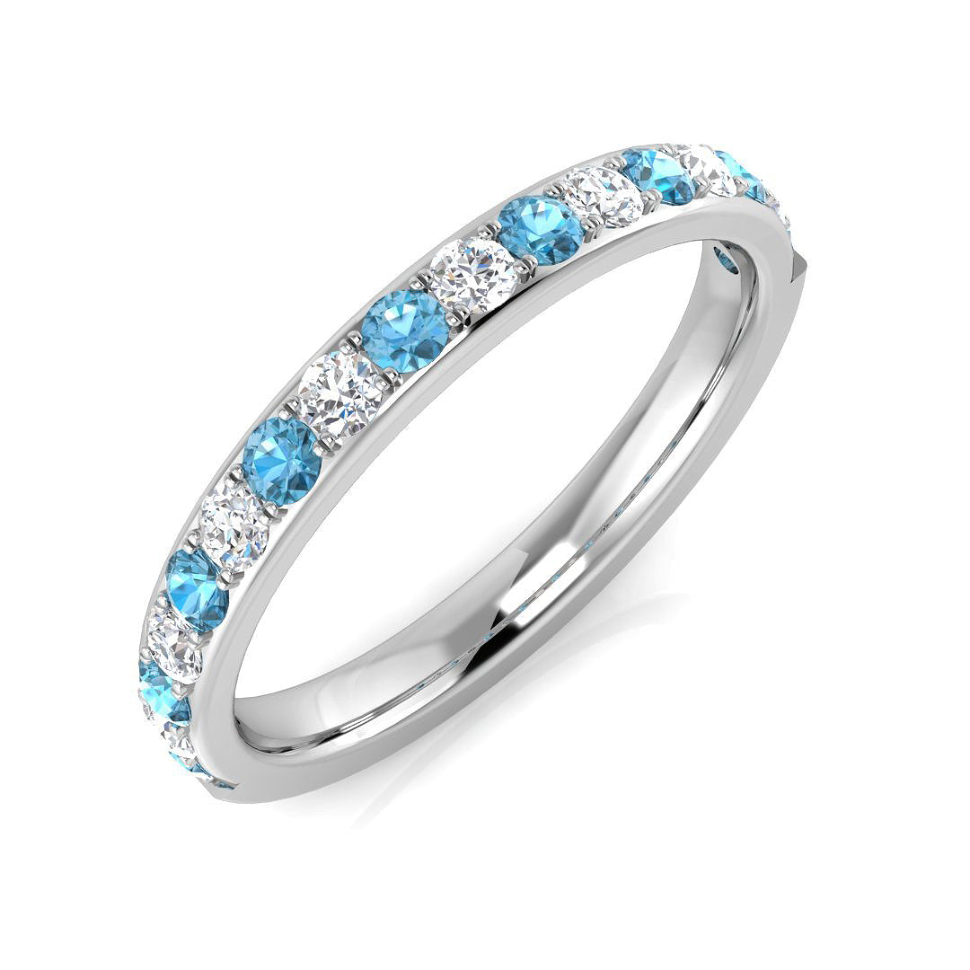 9ct White Gold 0.52ct G SI2 Diamond Ring