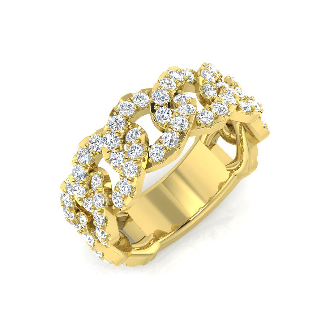 9ct Yellow Gold 1.36ct G SI2 Diamond Ring