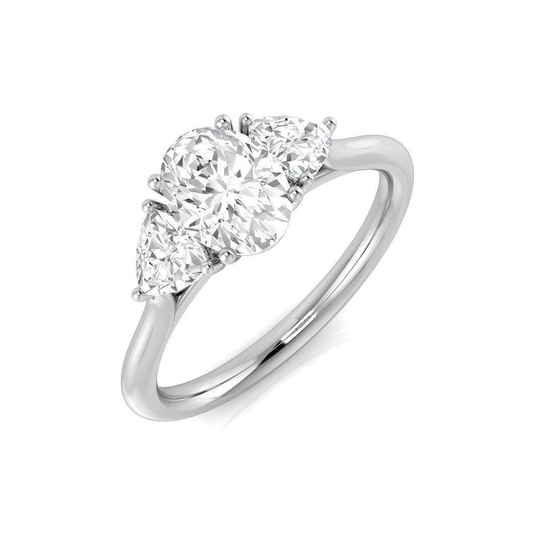 Platinum 1.43ct I1 Diamond Ring