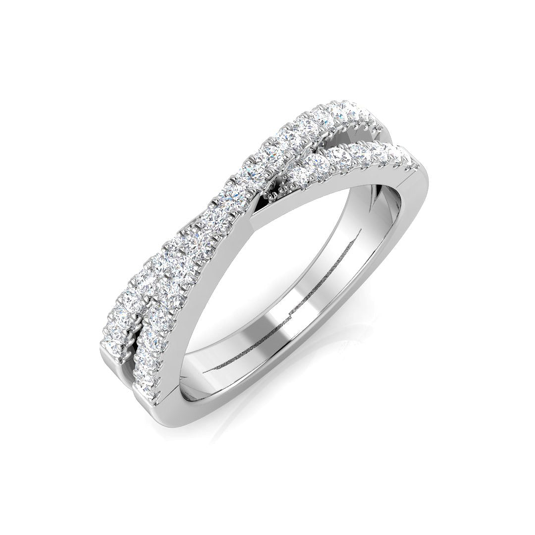 9ct White Gold 0.30ct G SI2 Diamond Ring