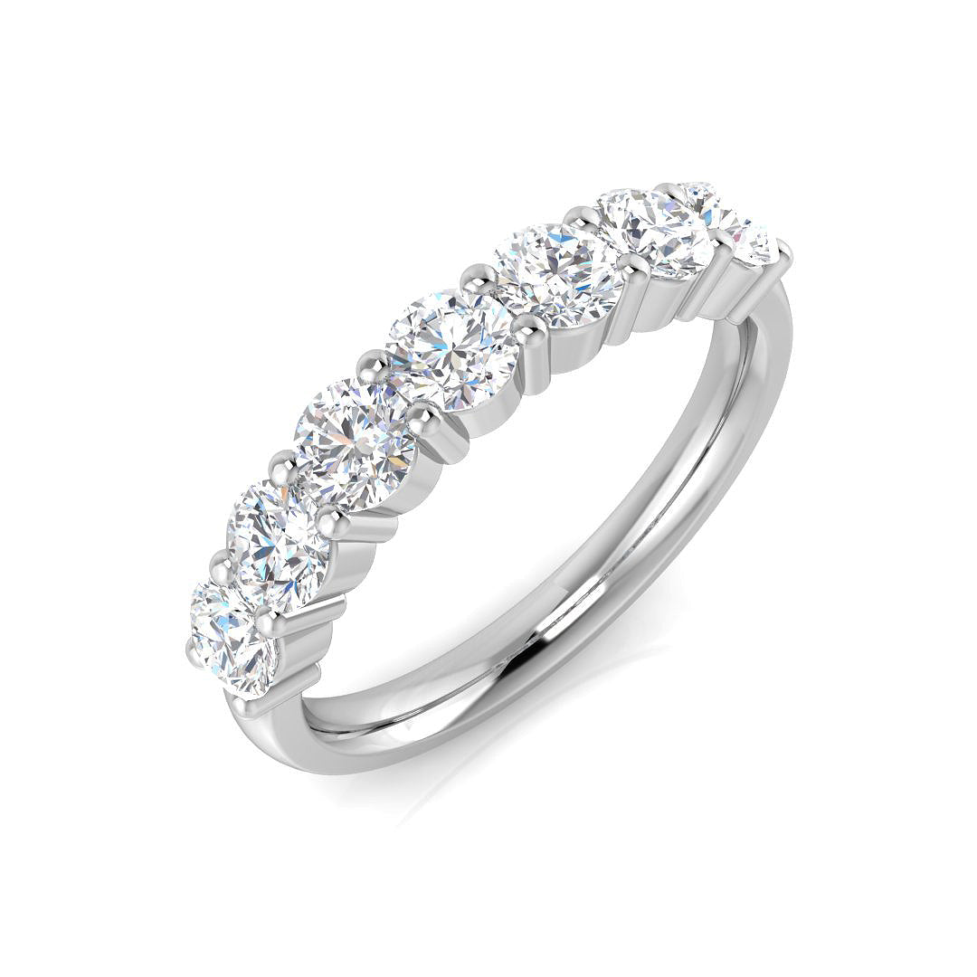 9ct White Gold 1.03ct Laboratory Grown CVD Ring