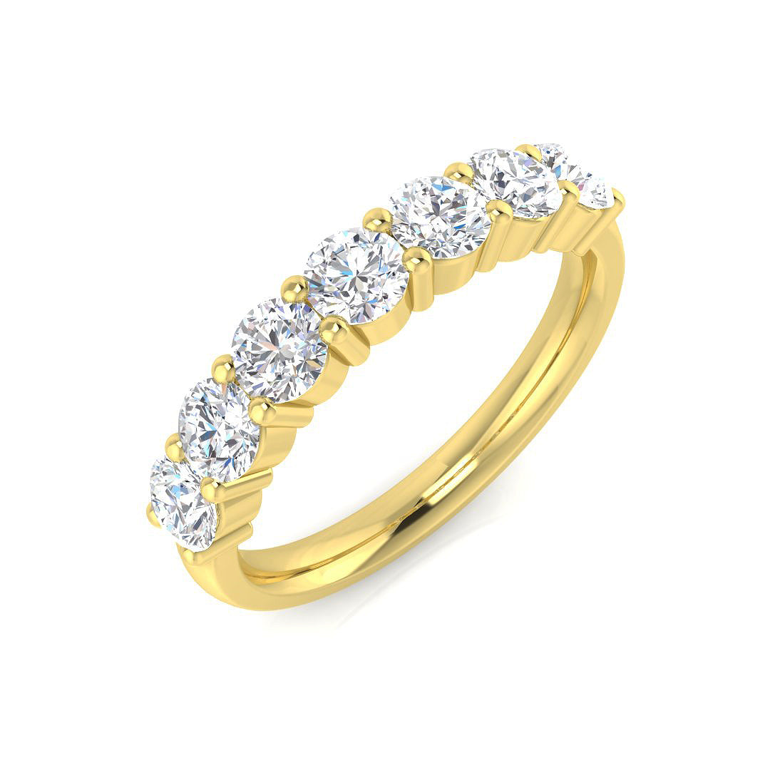9ct Yellow Gold 1.03ct Laboratory Grown CVD Ring