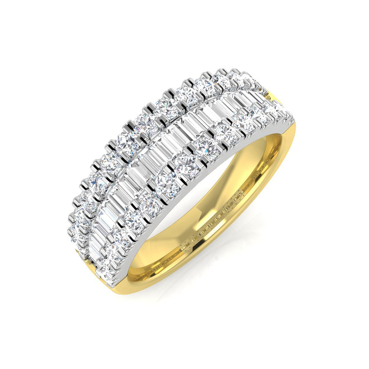 9ct Yellow Gold 1.01ct G SI2 Diamond Ring