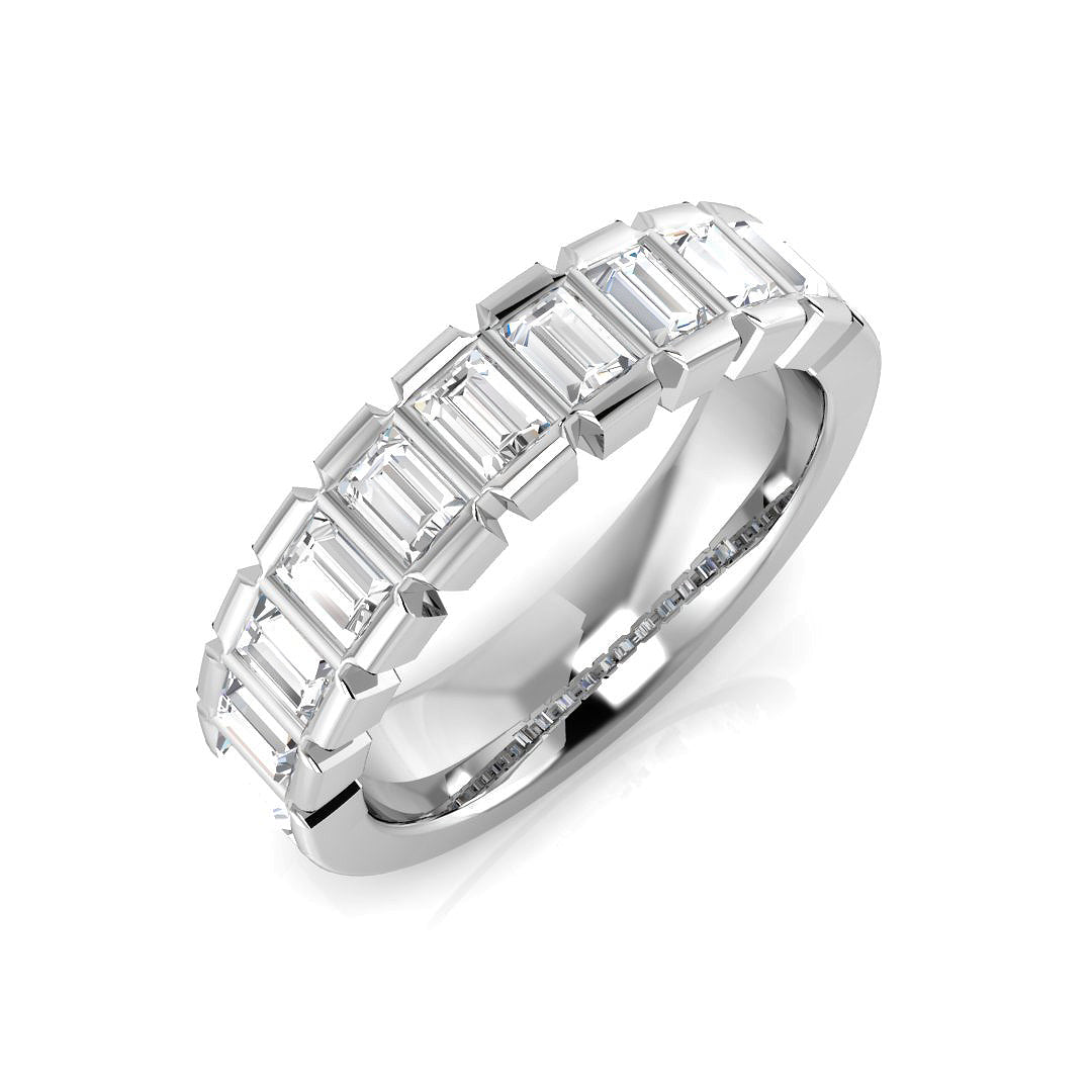 Platinum 0.79ct G SI1 Diamond Ring